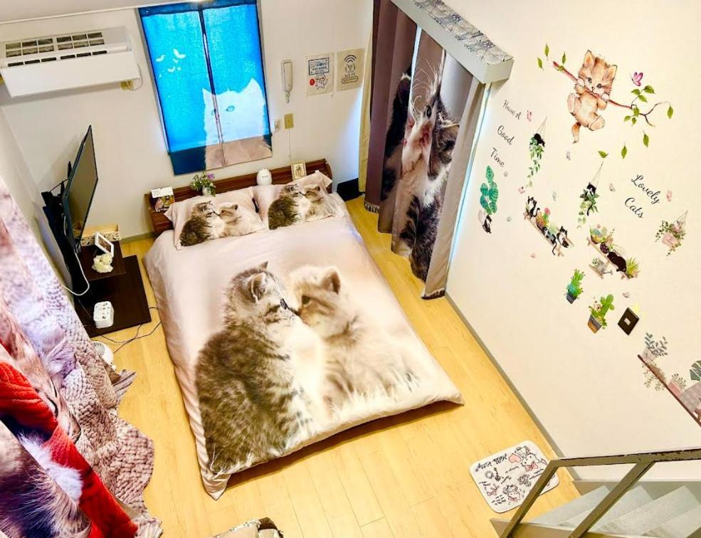 Ferienwohnung Tokyo Shibuya Shinjyuku Cat House ! Exterior foto
